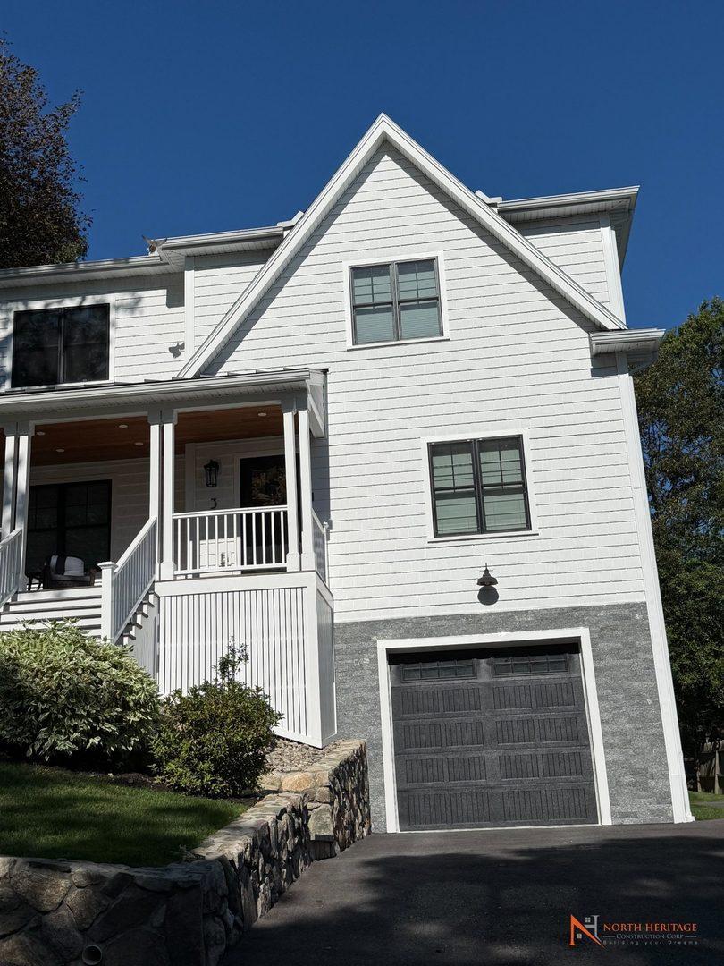 Custom home construction in Arlington, Massachusetts